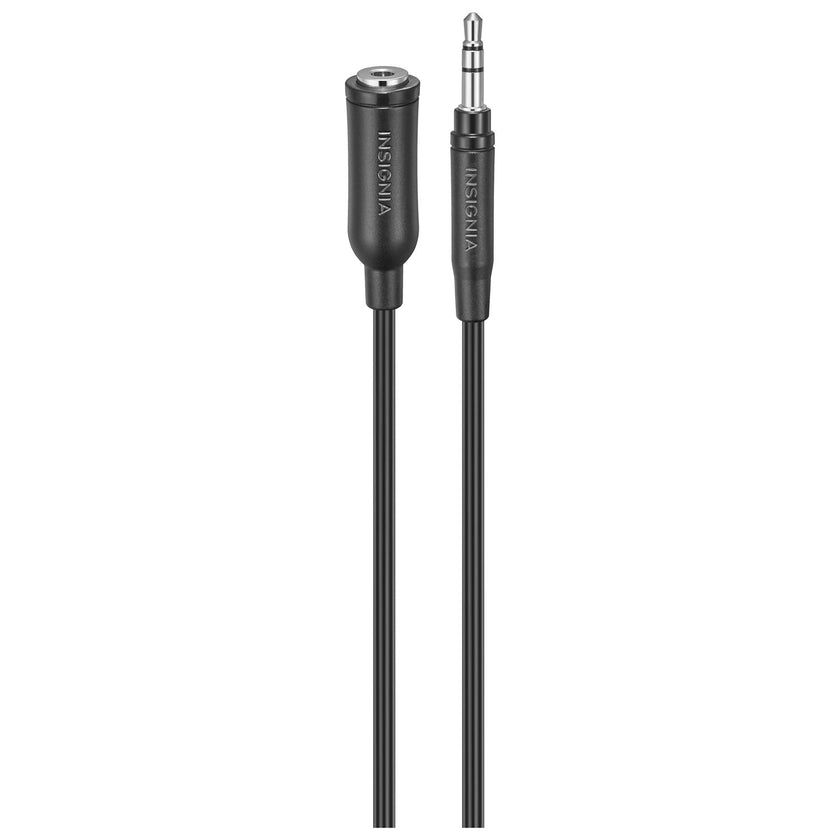 Rallonge audio de 6 pi (1,8 m) mâle/femelle 3,5 mm d'Insignia