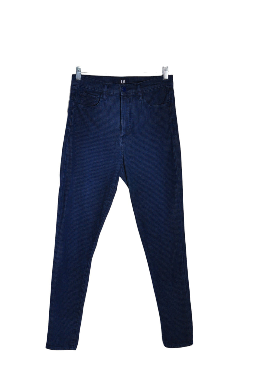 GAP Women Trousers Regular fit in Blue - 6