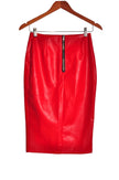 SHEIN Women Pencil Skirts Regular fit in Red - XS
