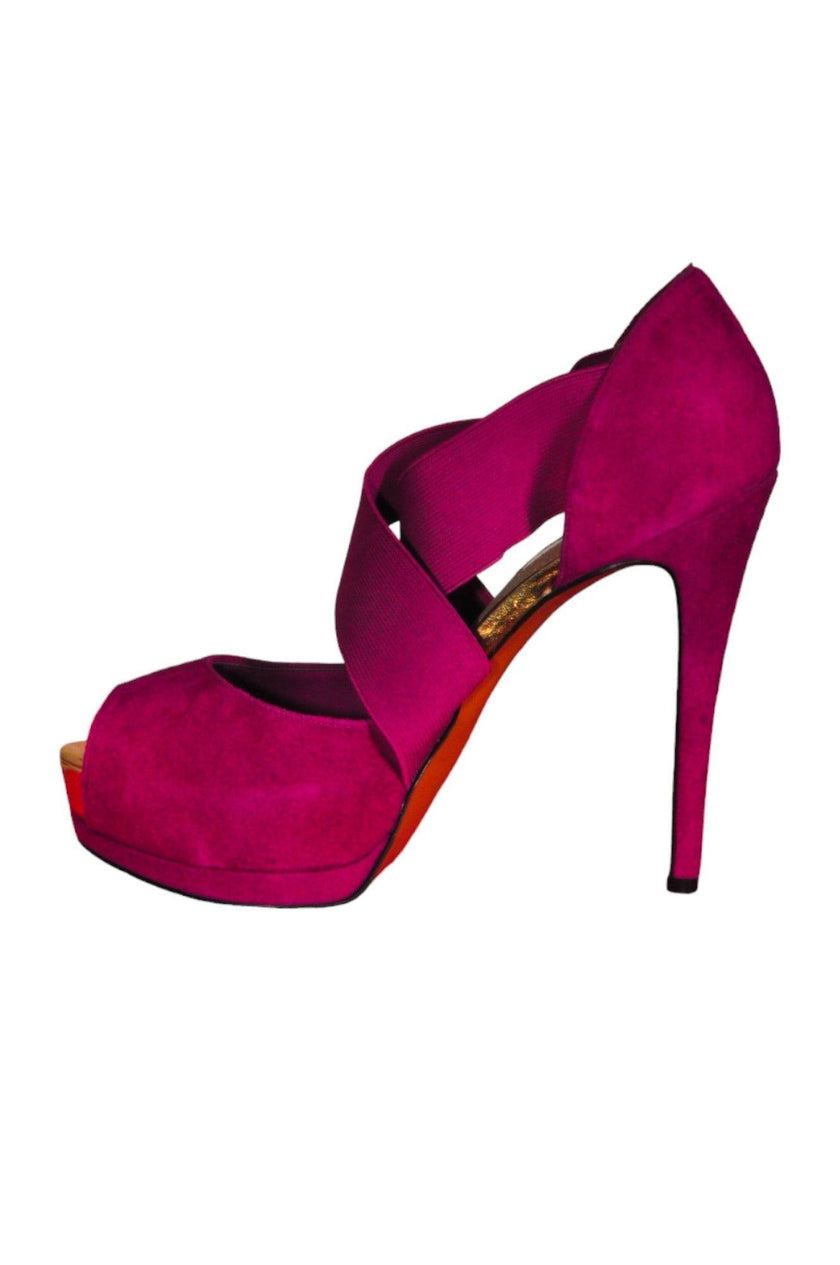 HALSTON Women Heels Regular fit in Purple - 8.5