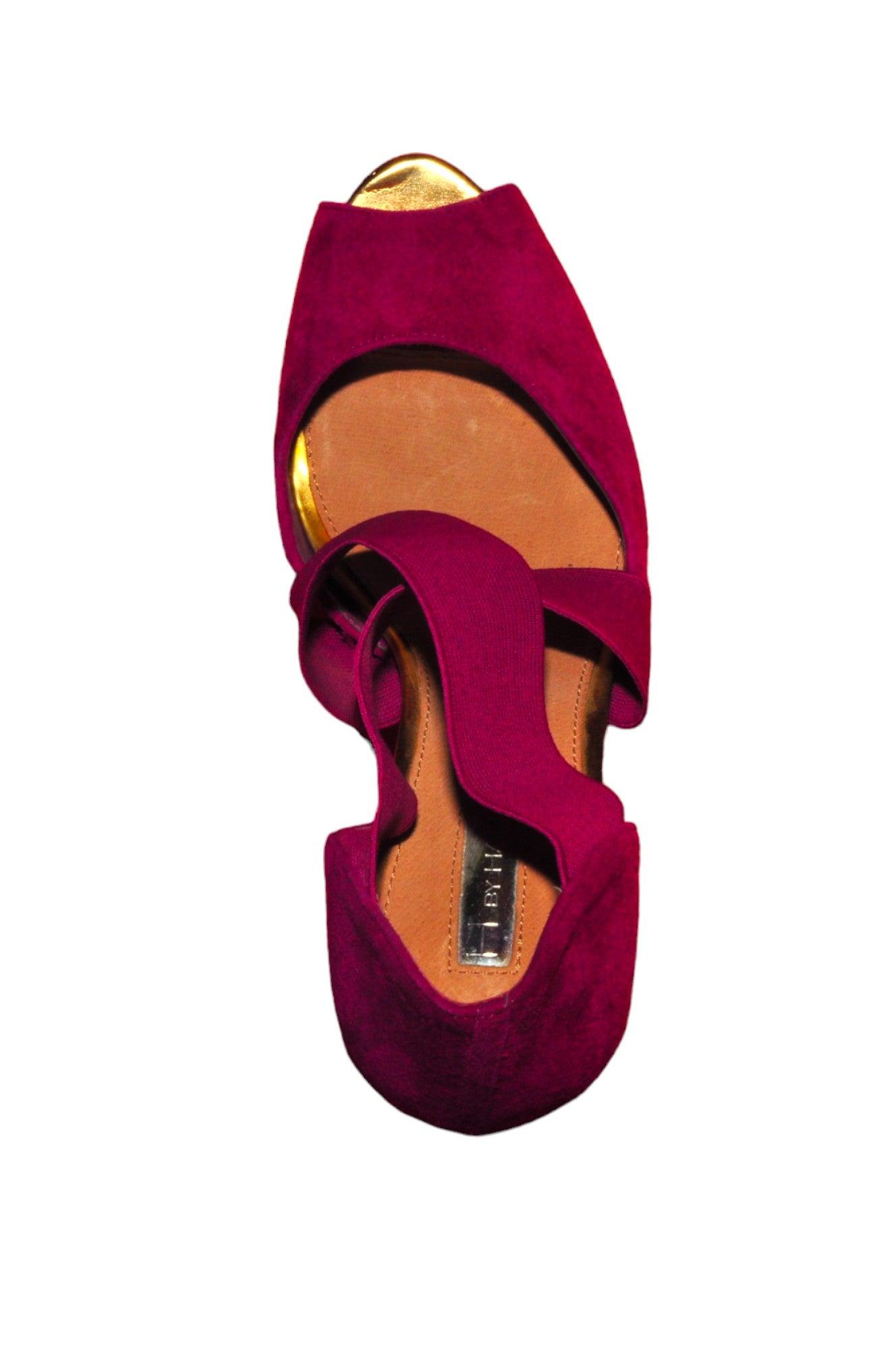 HALSTON Women Heels Regular fit in Purple - 8.5