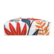Bold Red Blue Tropical Leaves Weekender Bag | Leaf Print Bag