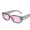 Fashion Square Jelly Sunglasses for Women