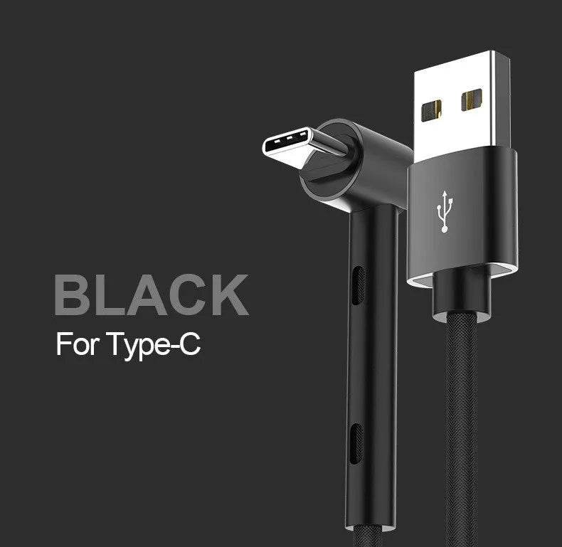 Android Type C and Iphone  Fast charging cable