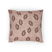 Kiss Pattern Woven Pillow | Lip Print Decorative Pillow