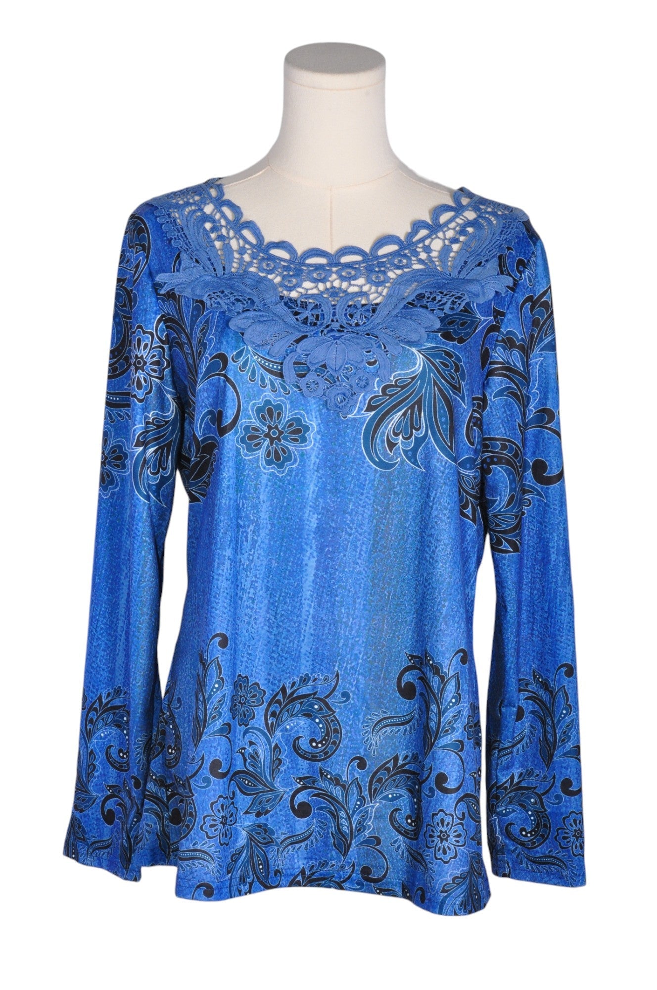 UNBRANDED Women Blouses Regular fit in Blue - M