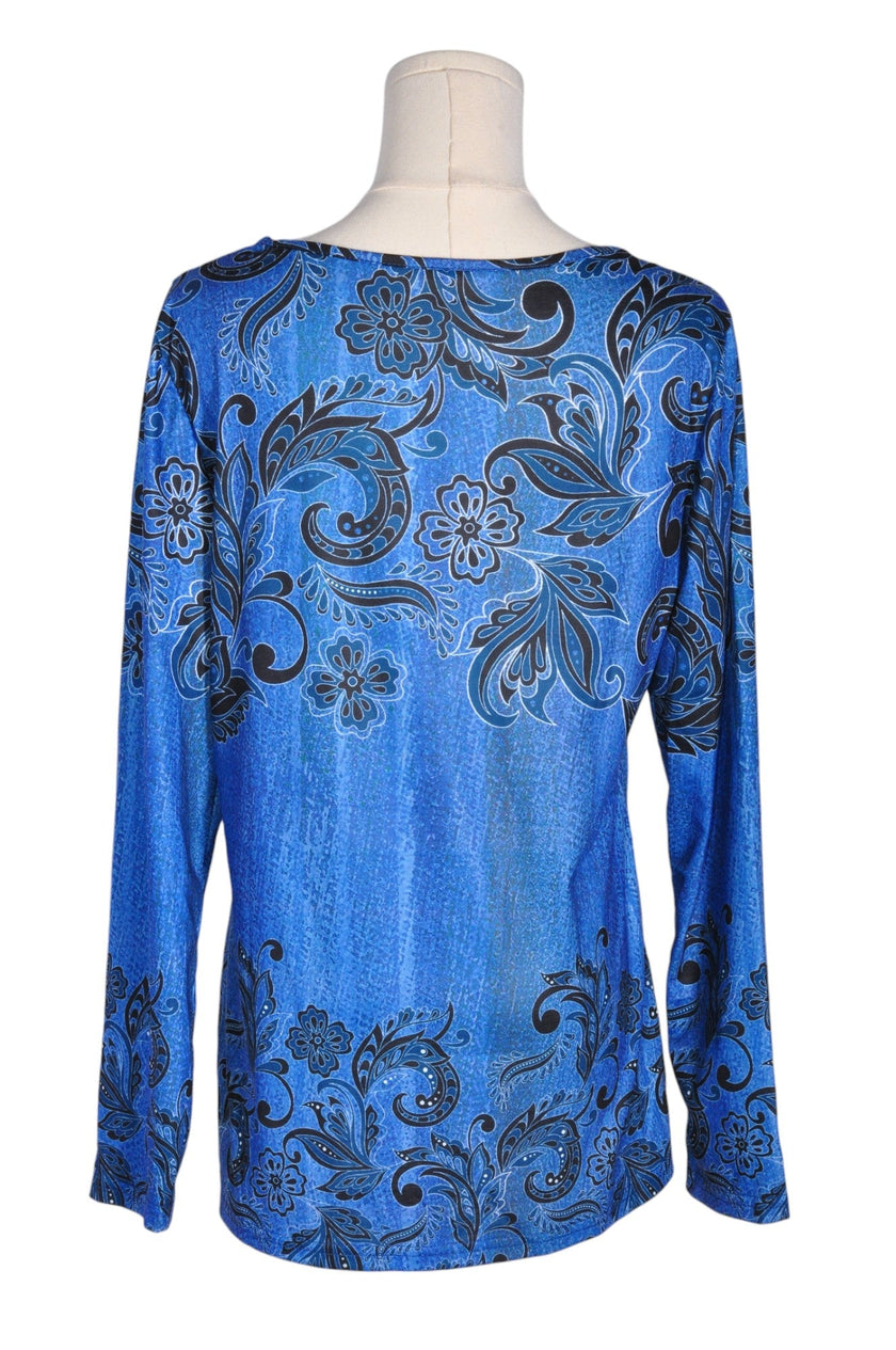 UNBRANDED Women Blouses Regular fit in Blue - M
