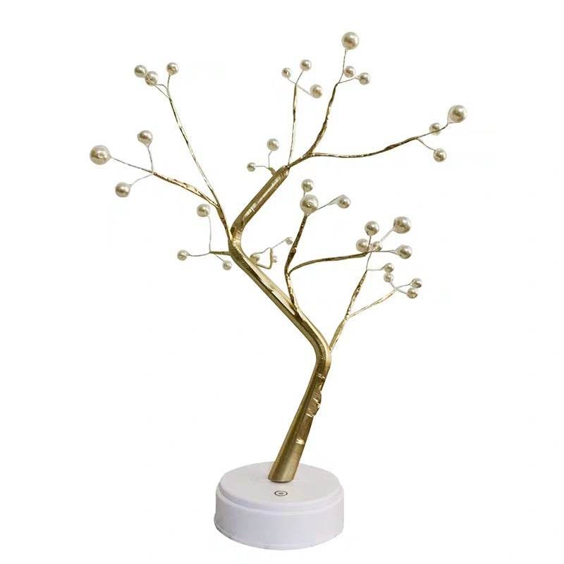 Led Copper Wire Light Bedroom Desk Table Light