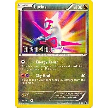 Latias - 9/20 (Dragon Vault) (009/020) (BLE)