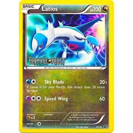 Latios - 10/20 (Dragon Vault) (010/020) (BLE)