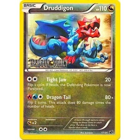 Druddigon - 17/20 (Dragon Vault) (017/020) (BLE)