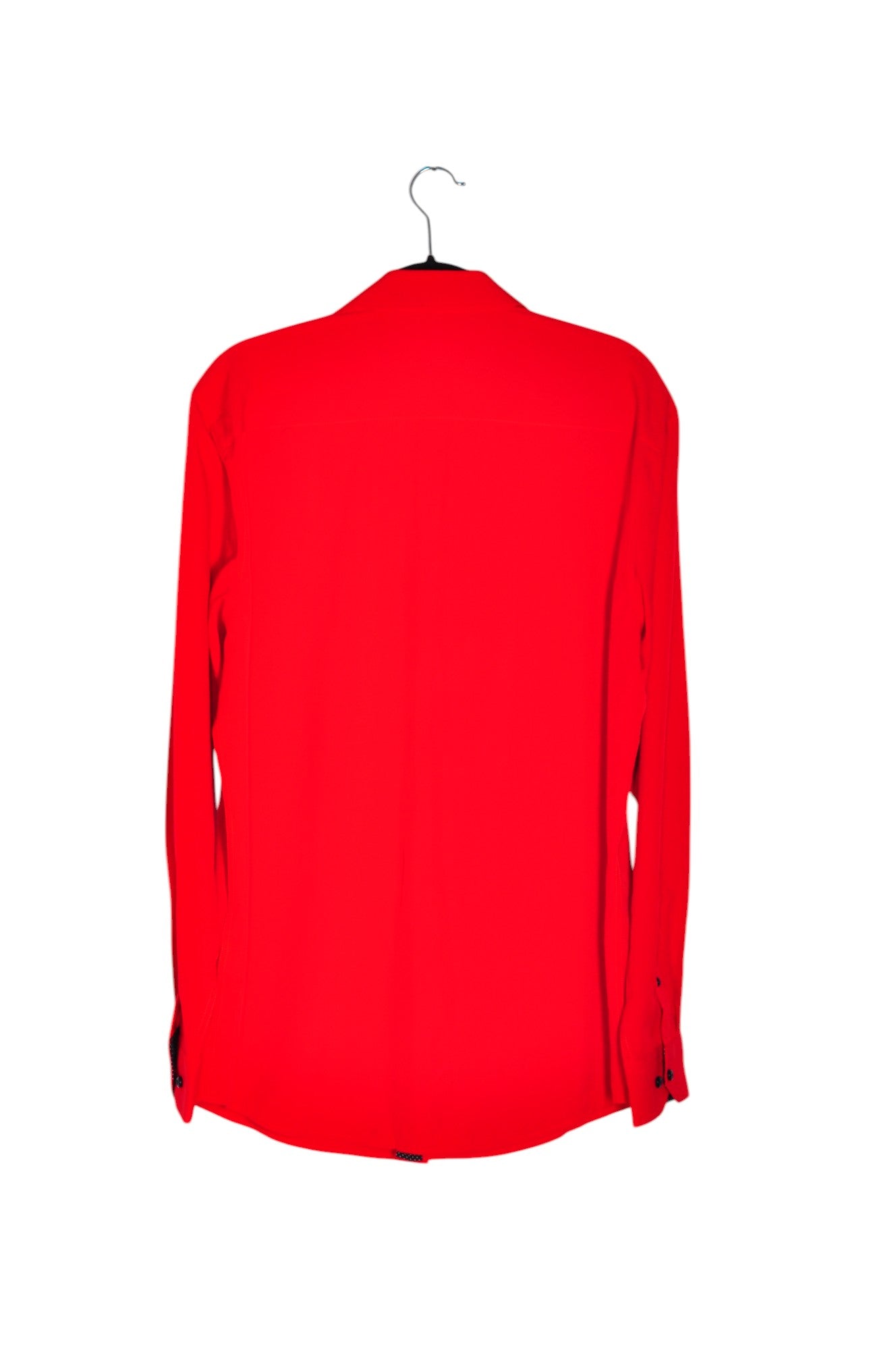FOUR WAY STRETCH Men Button Down Tops Regular fit in Red - M