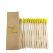 Eco friendly 12 Bamboo toothbrushes