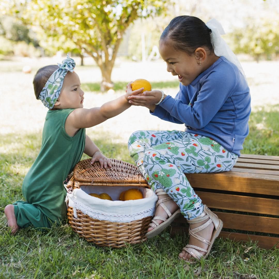 Kids' Bamboo Leggings | Pineapple