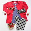 Youth Bamboo Cardigan | Berry