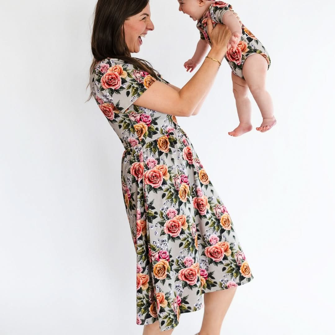 Ladies’ Bamboo Kaia Dress | Palm Fronds