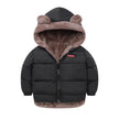 Children Boy's Cotton-padded Fleece Lined Puffer Winter Jacket for Kids
