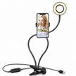 Live Streaming Light - LED Selfie Ring Light for Live Adjustable Makeup Light-8cm Stand