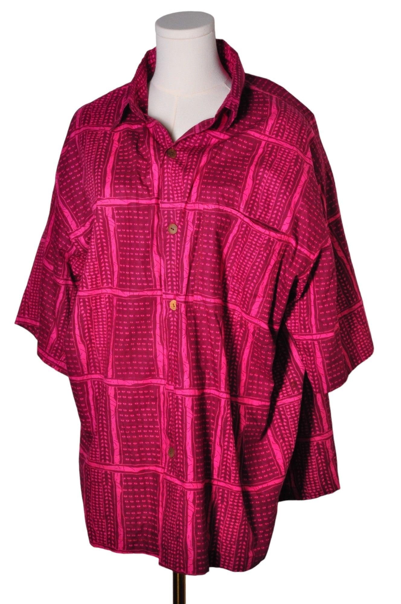 NOA NOA Men Button Down Tops Regular fit in Red - L