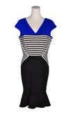 JULIA JORDAN Women Wrap Dresses Regular fit in Blue - 10