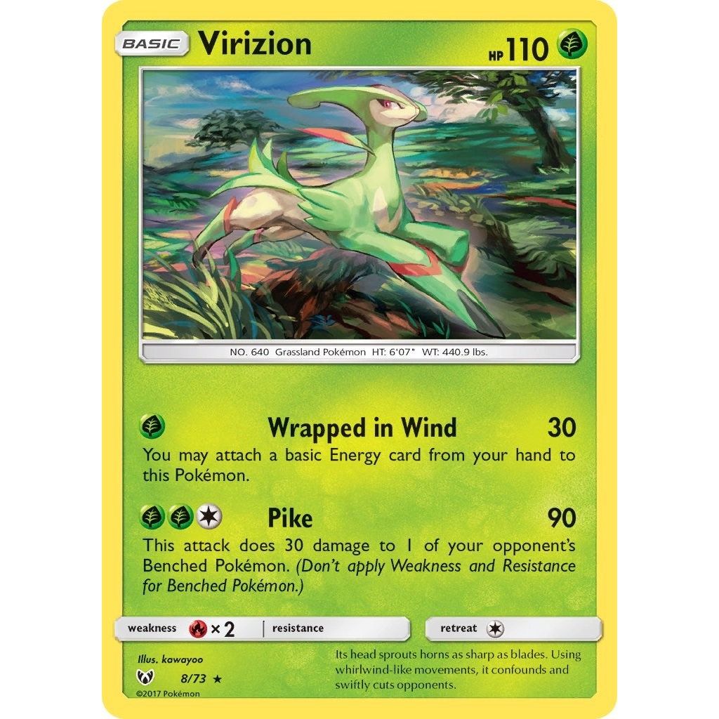 Virizion (8/73) (SHL)