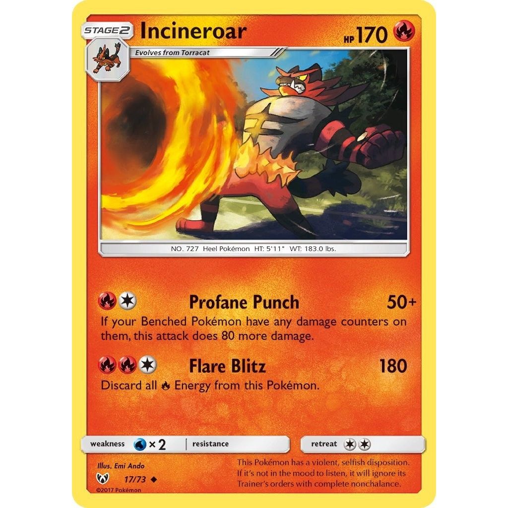 Incineroar (17/73) (SHL)