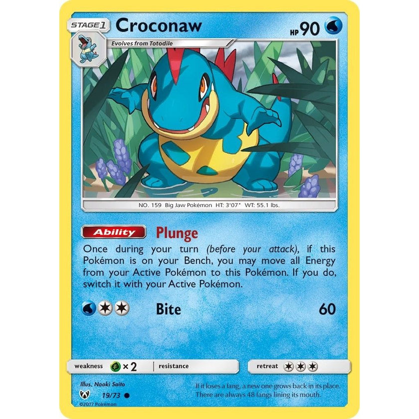 Croconaw (19/73) (SHL)