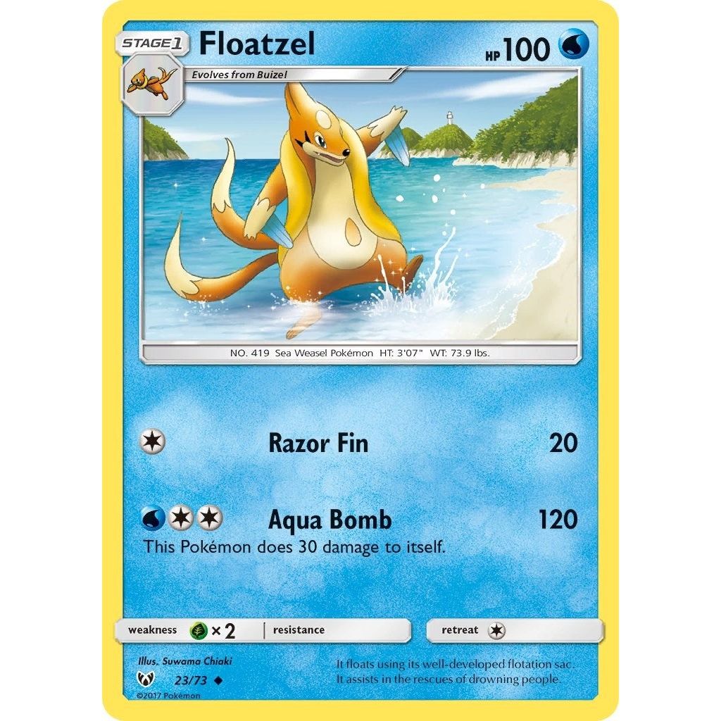 Floatzel (23/73) (SHL)