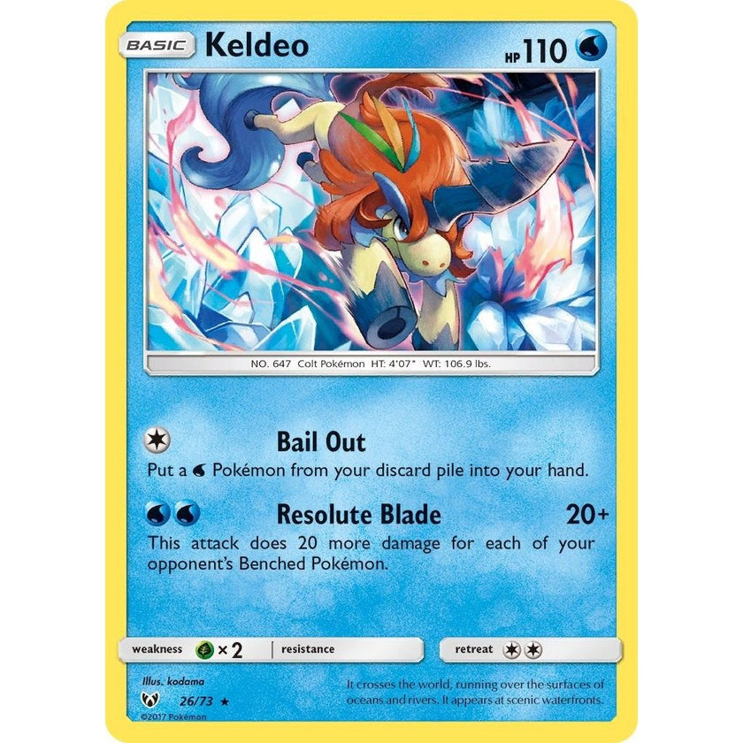 Keldeo (26/73) (SHL)