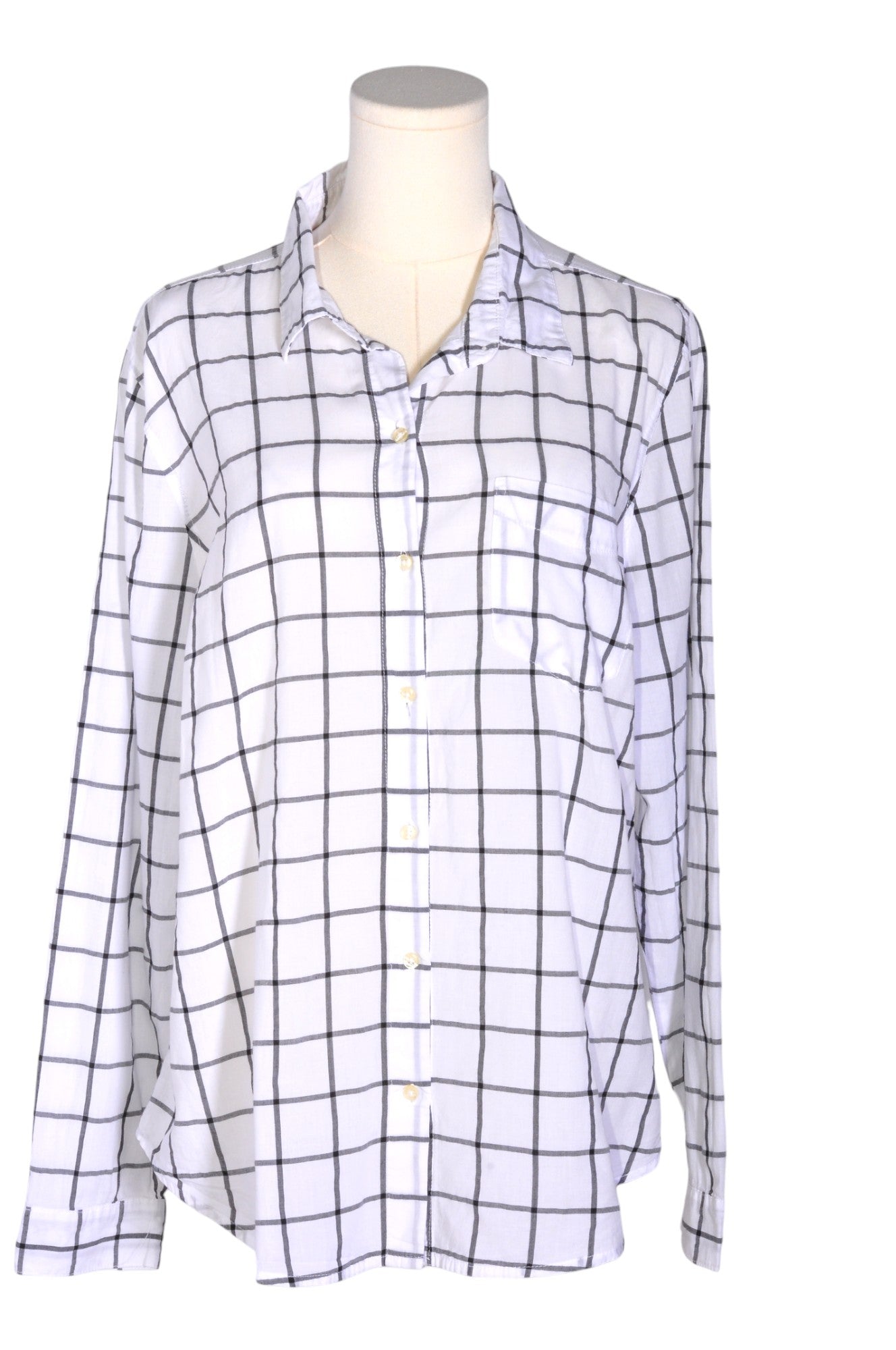 OLD NAVY Women Button Down Tops Regular fit in White - XL