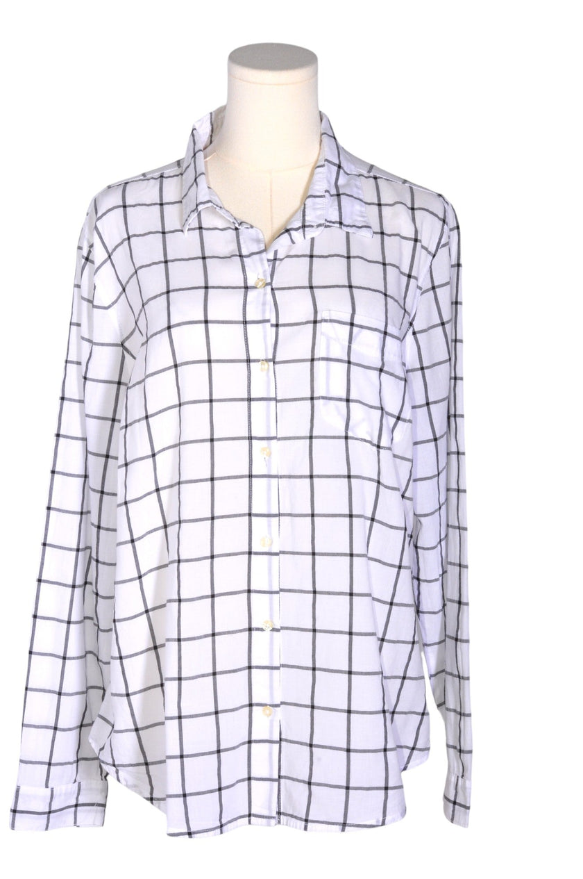 OLD NAVY Women Button Down Tops Regular fit in White - XL