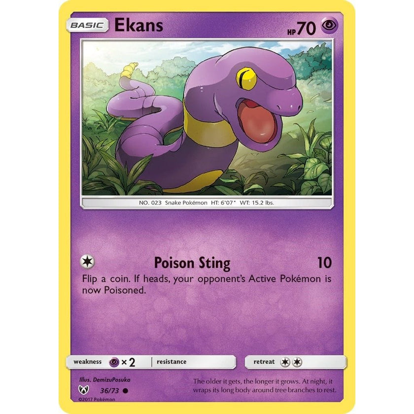 Ekans (36/73) (SHL)