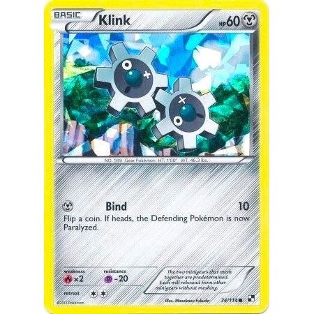 Klink - 74/114 (Cracked Ice Holo) (074/114) (BLE)