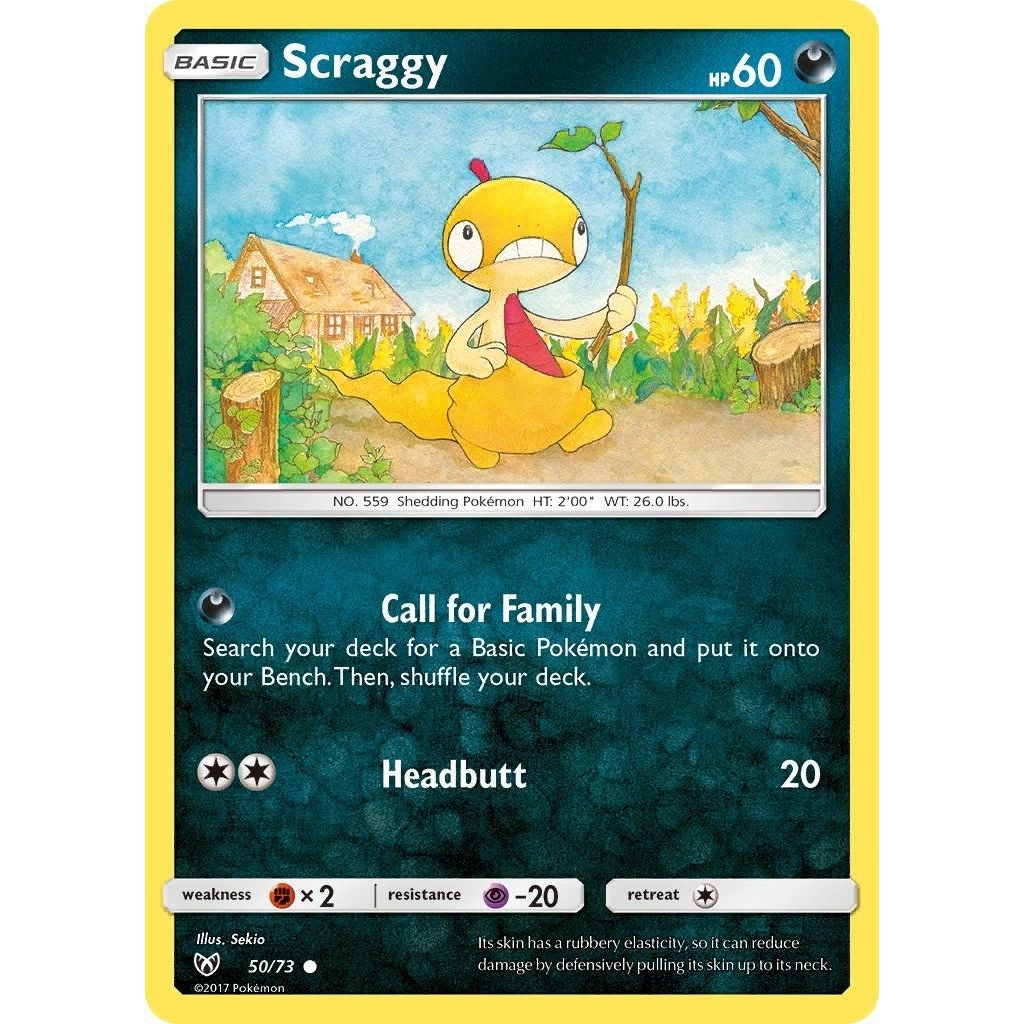 Scraggy (50/73) (SHL)