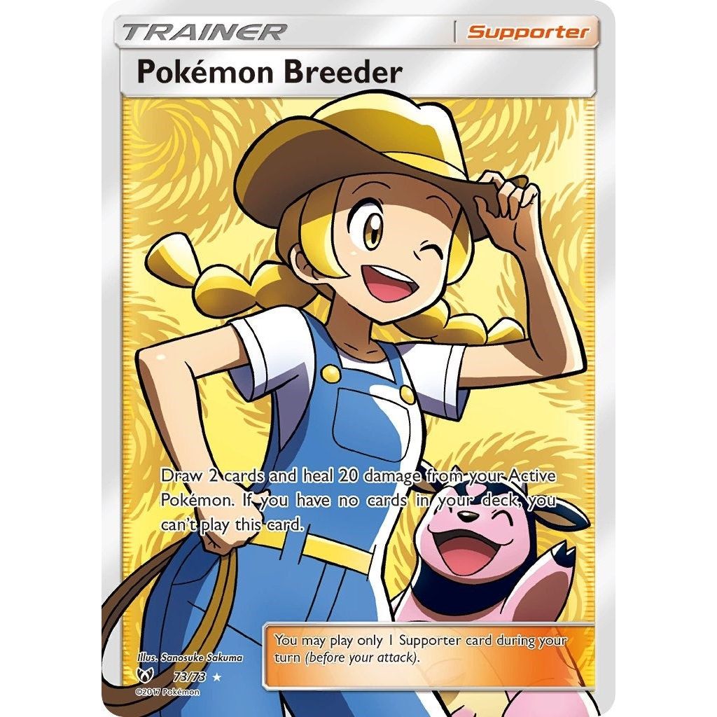 Pokemon Breeder (Full Art) (73/73) (SHL)