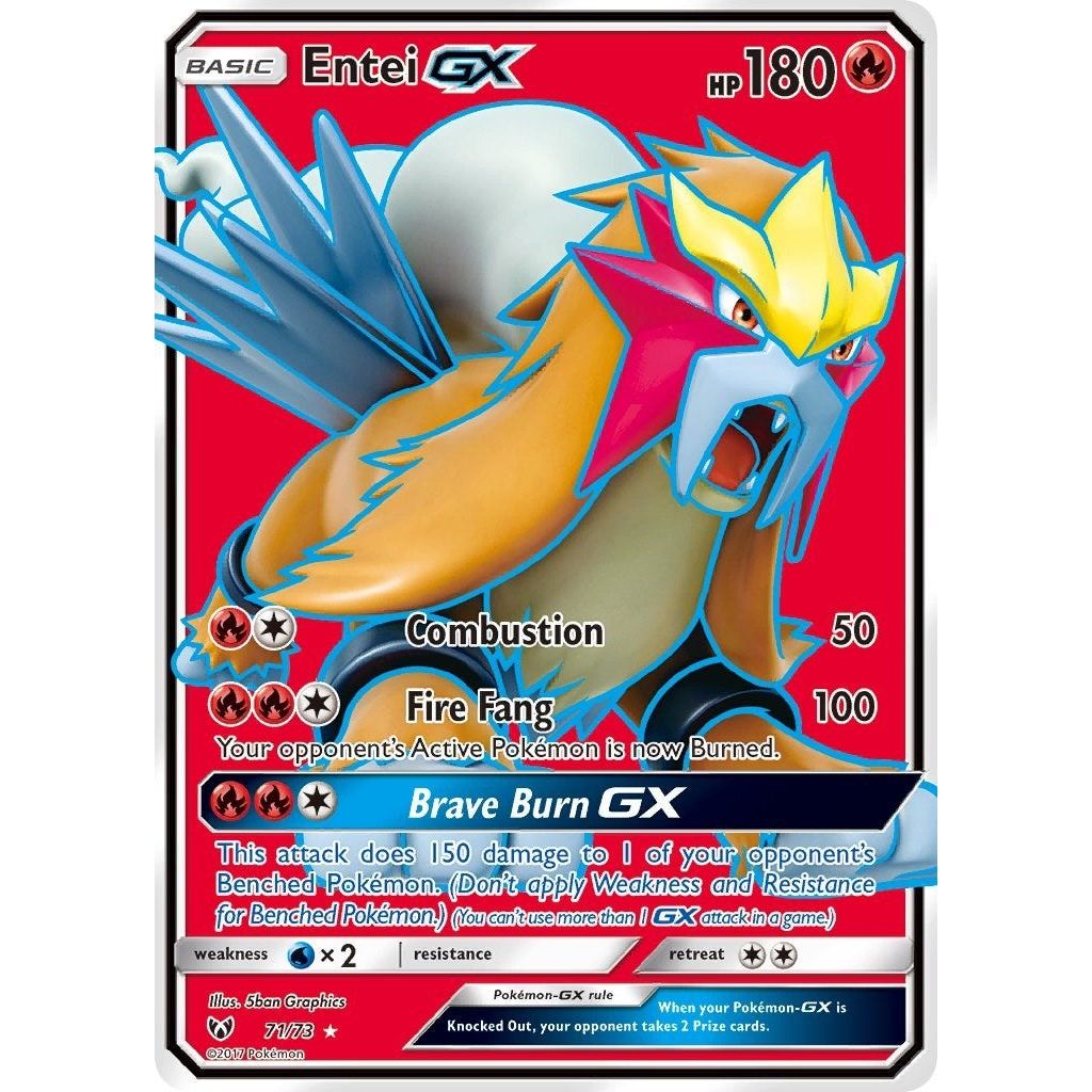 Entei GX (Full Art) (71/73) (SHL)