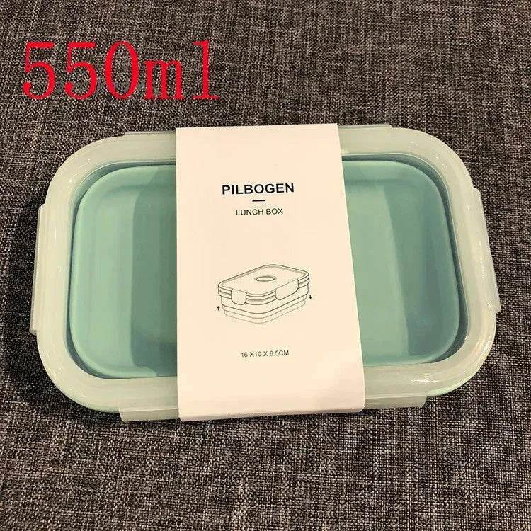 Silicone lunch containers
