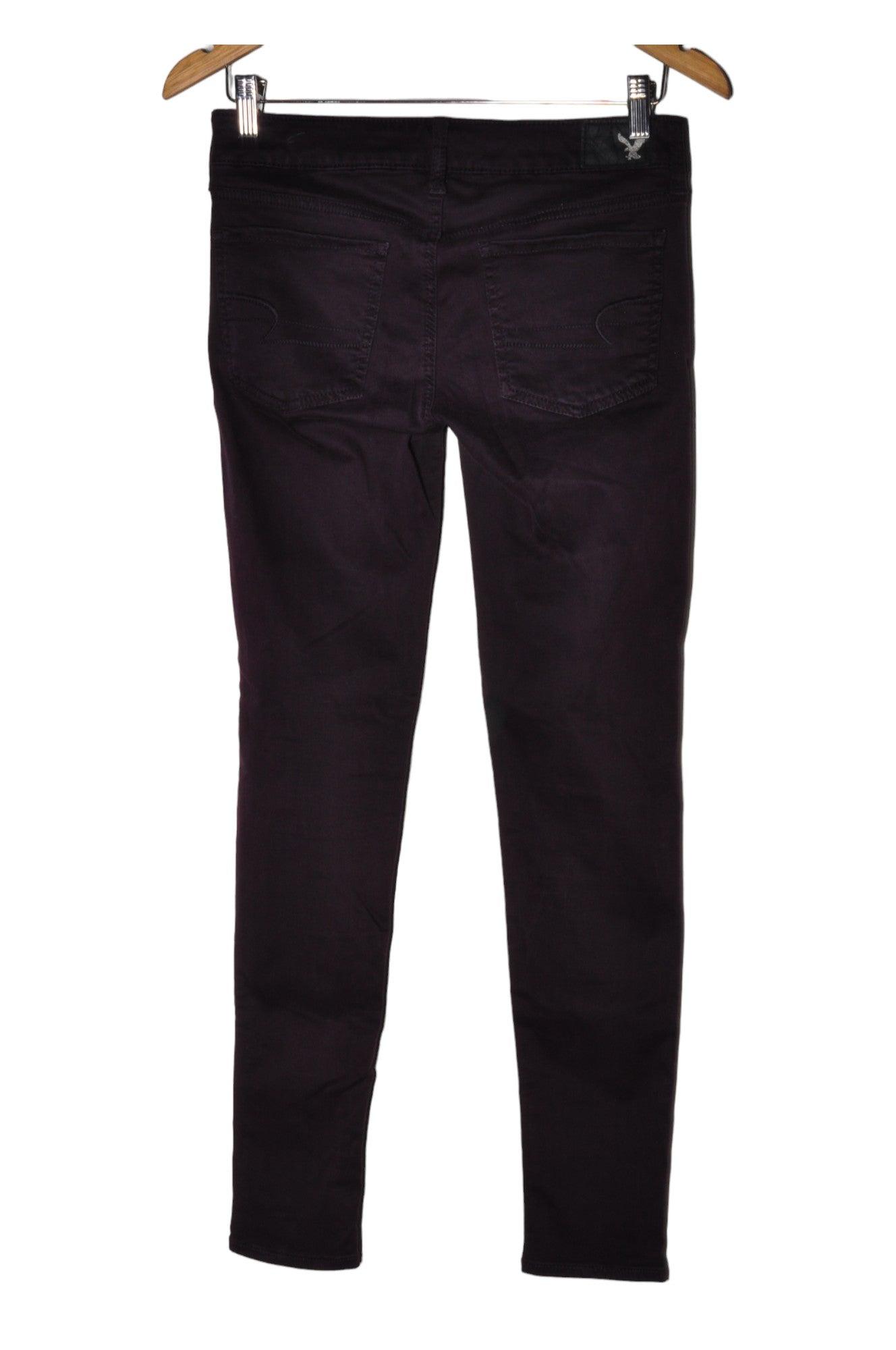 AMERICAN EAGLE Women Straight-Legged Jeans Regular fit in Purple - 2