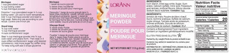 Meringue Powder - LorAnn - 4 oz - Canadian Distribution - Ships Free Within Canada on Orders Above CAD $199