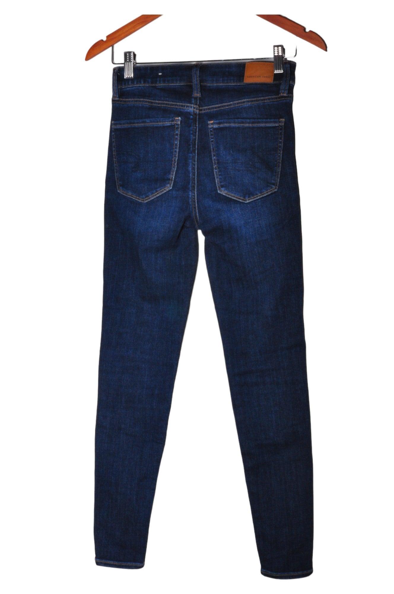 AMERICAN EAGLE Women Straight-Legged Jeans Regular fit in Blue - 2