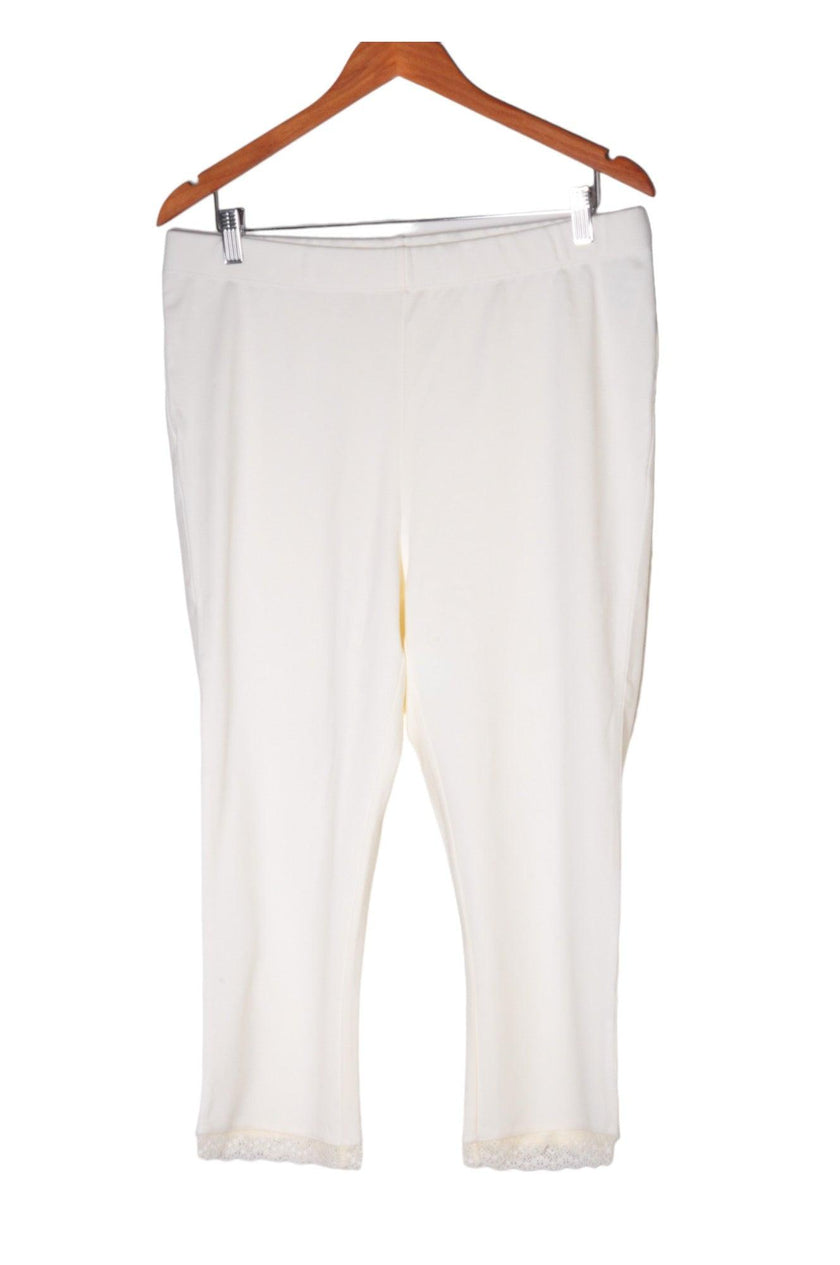 UNBRANDED Women Work Pants Regular fit in White - 16