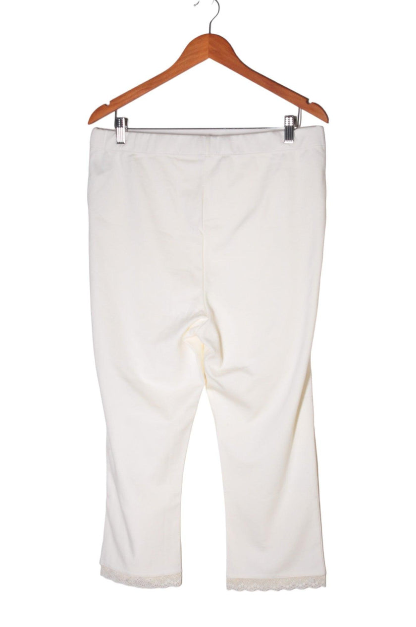 UNBRANDED Women Work Pants Regular fit in White - 16