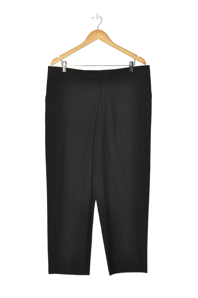GAP Women Work Pants Regular fit in Black - 16