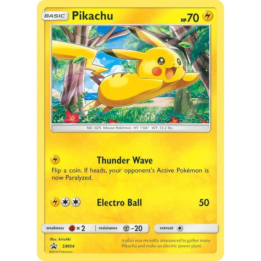Pikachu - SM04 (Target Non-Holo) (SM04) (SMP)