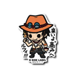One Piece - Ace 2 Small Sticker (B-SIDE LABEL)