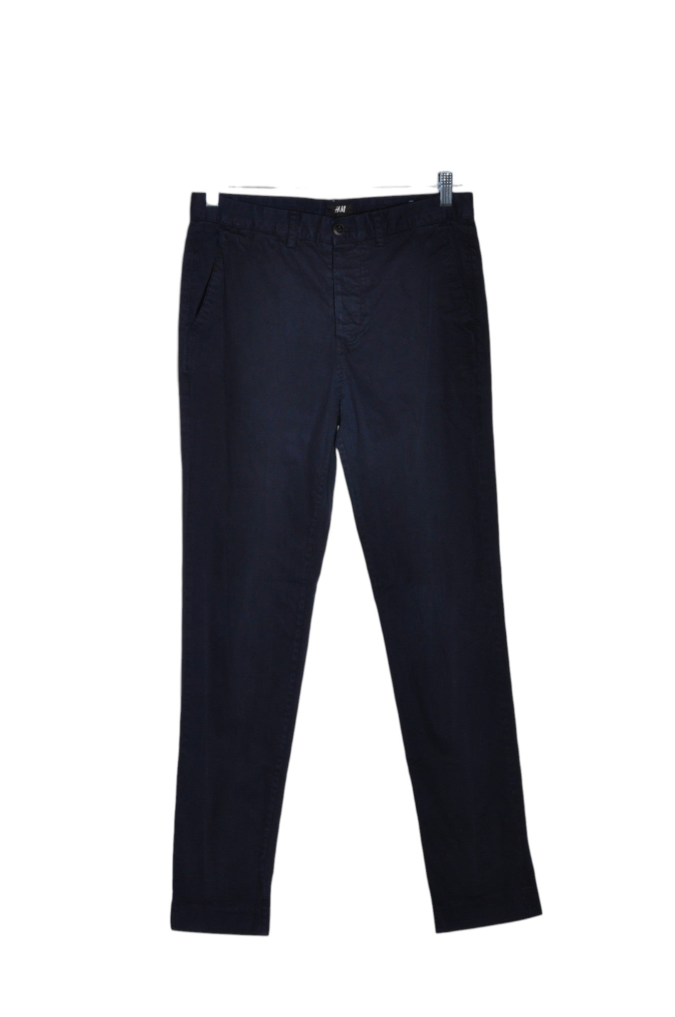 H&M Women Work Pants Regular fit in Blue - 32