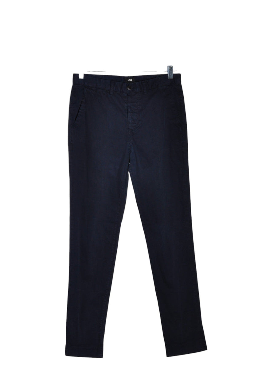 H&M Women Work Pants Regular fit in Blue - 32