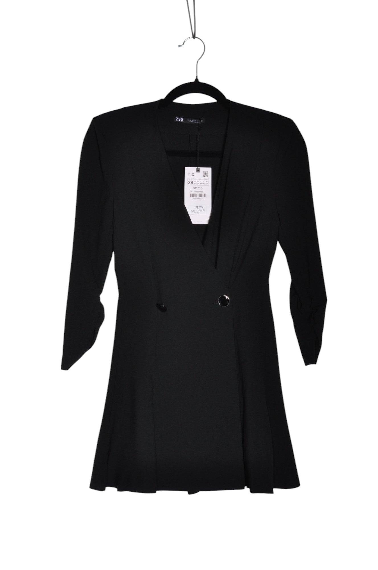 ZARA Women Blouses Regular fit in Black - XS