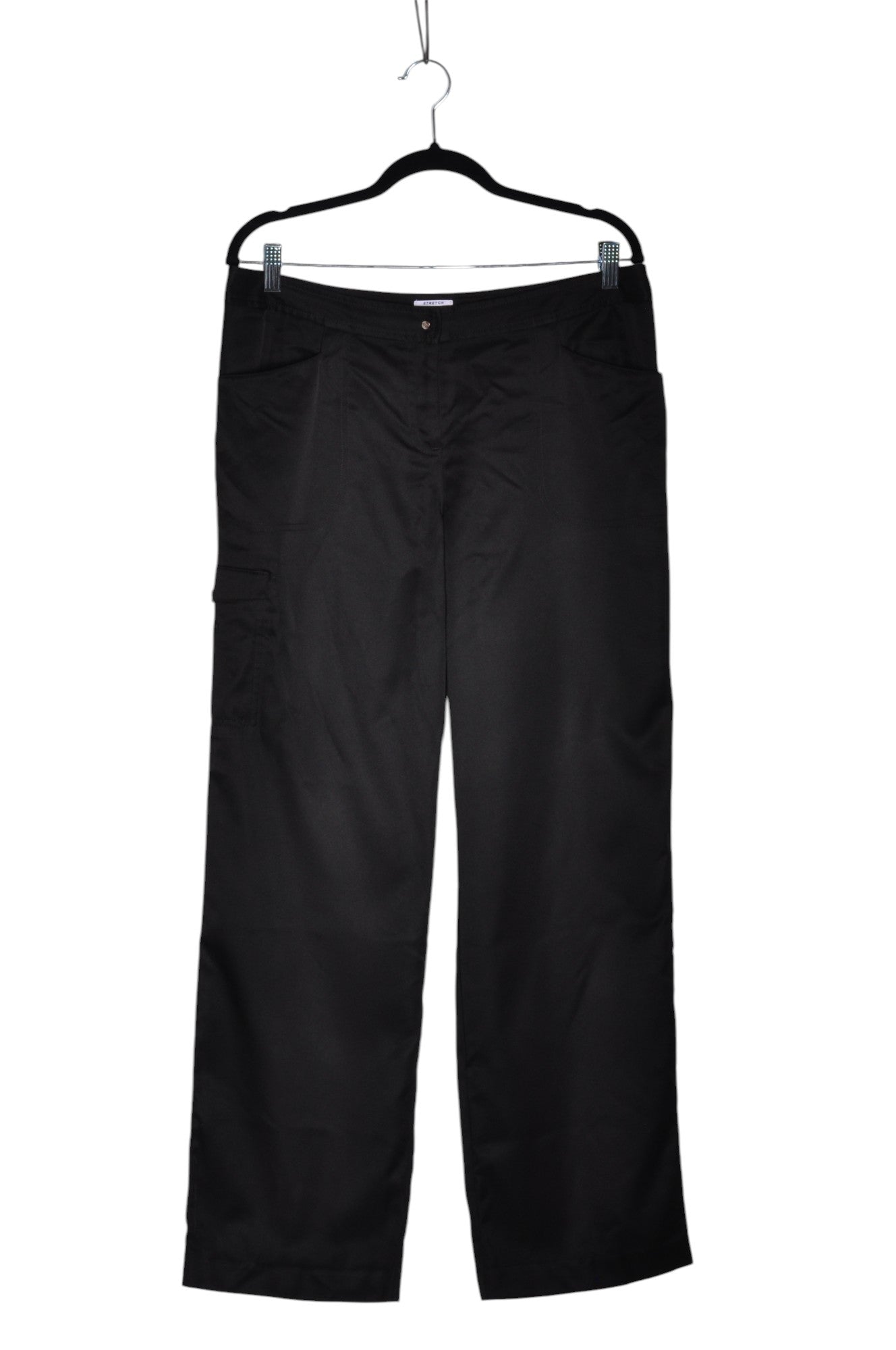 IZOD Women Cargo Pants Regular fit in Black - 12