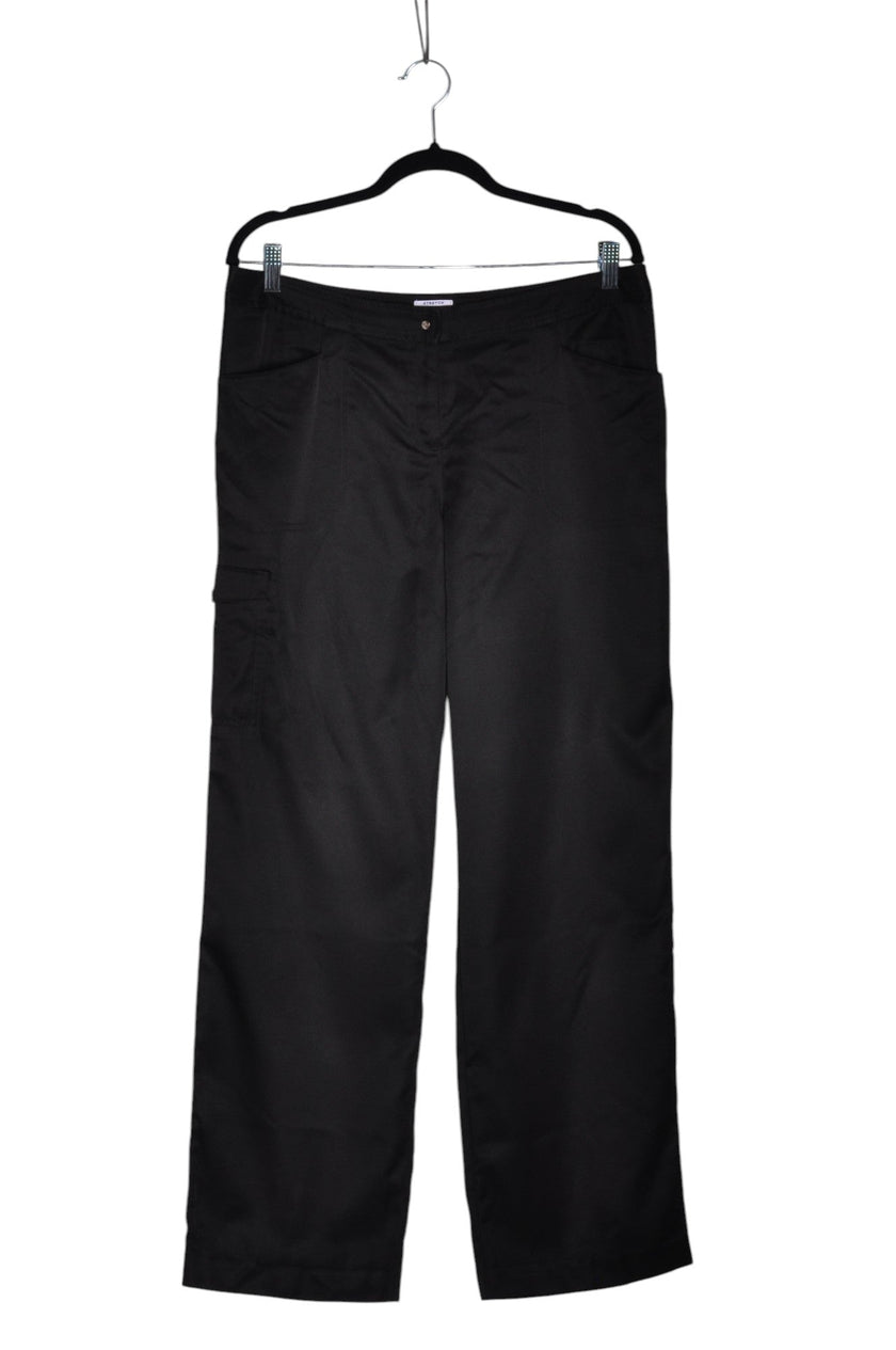 IZOD Women Cargo Pants Regular fit in Black - 12